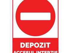 Depozit accesul interzis